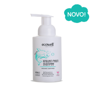 Ecowell Organski Penasti Šampon za teme novorođene bebe, 300ml